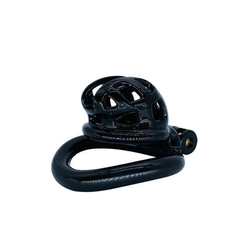 Cuckold Nub - Mini Size: Micro Resin Cock Cage (40 mm) - Image 10
