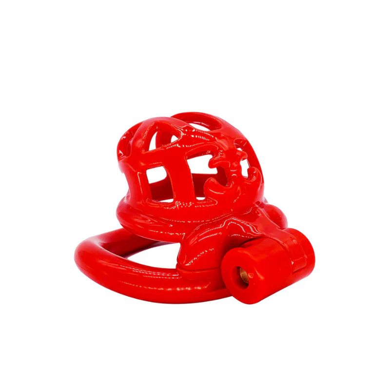 Cuckold Nub - Mini Size: Micro Resin Cock Cage (40 mm) - Image 12