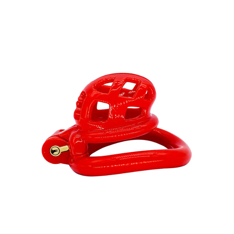 Cuckold Nub - Mini Size: Micro Resin Cock Cage (40 mm) - Image 15