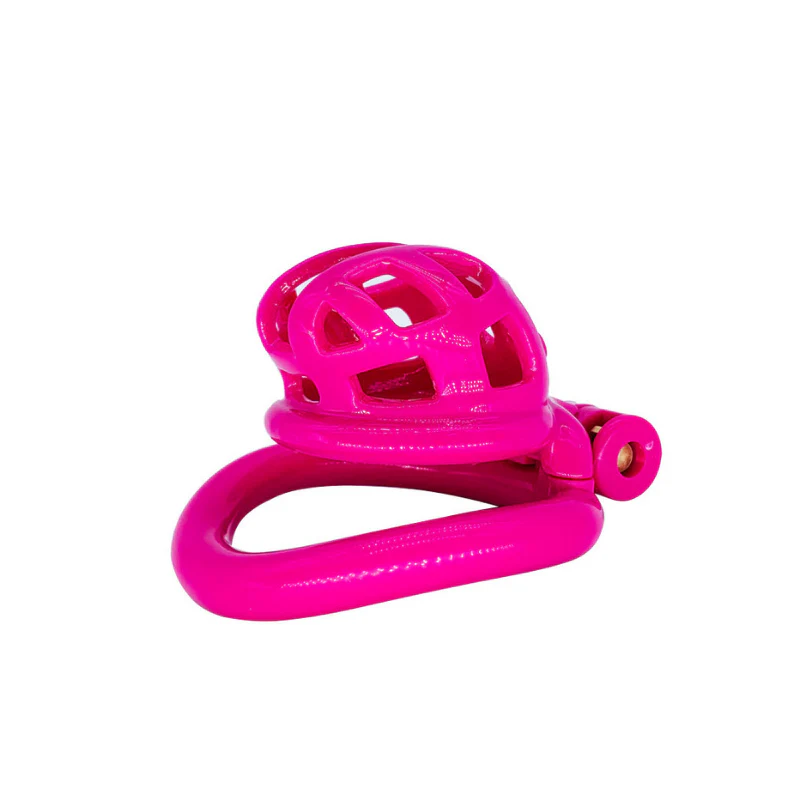 Cuckold Nub - Mini Size: Micro Resin Cock Cage (40 mm) - Image 3