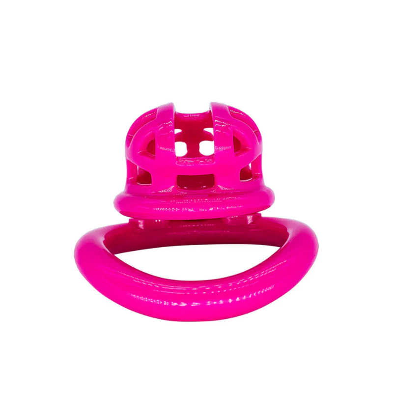 Cuckold Nub - Mini Size: Micro Resin Cock Cage (40 mm) - Image 4