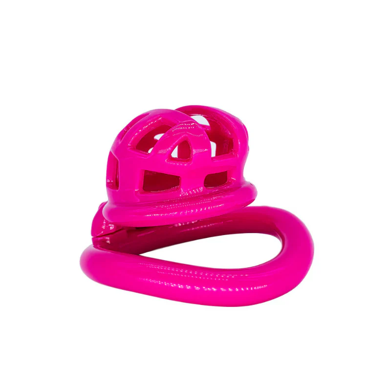 Cuckold Nub - Mini Size: Micro Resin Cock Cage (40 mm) - Image 5