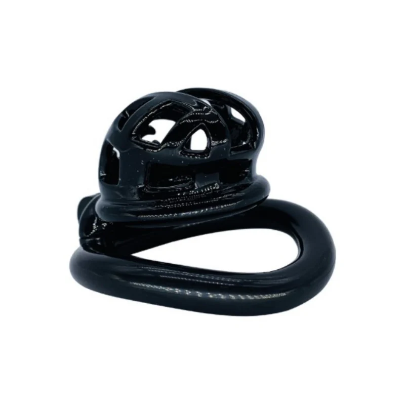 Cuckold Nub - Mini Size: Micro Resin Cock Cage (40 mm) - Image 8