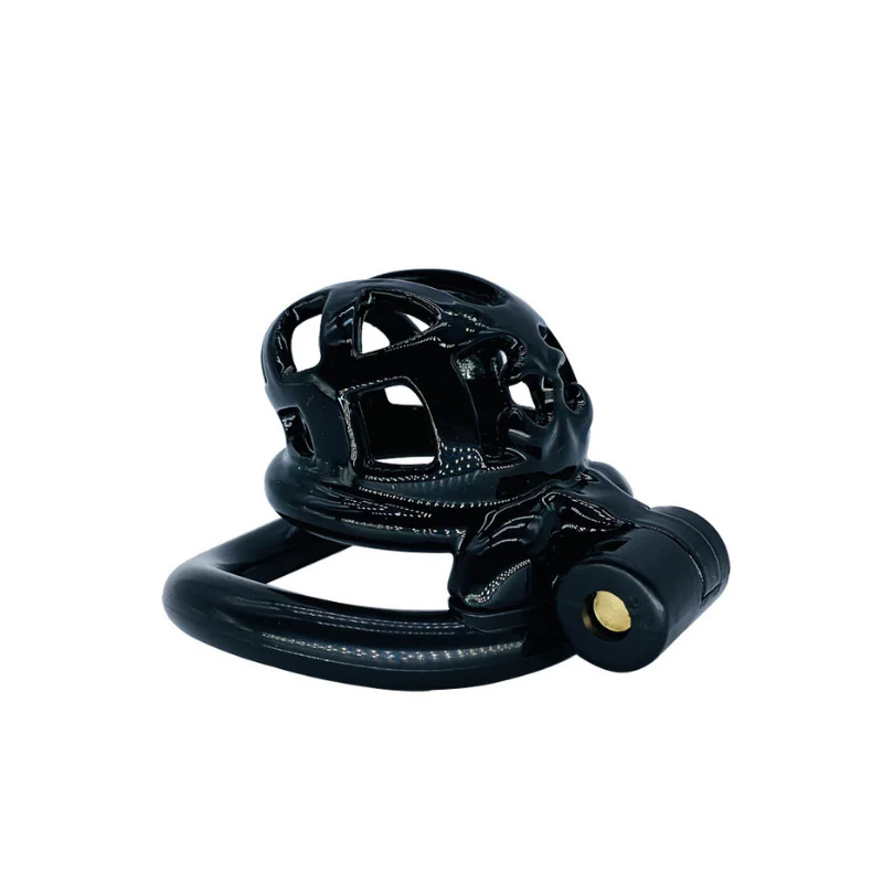 Cuckold Nub - Mini Size: Micro Resin Cock Cage (40 mm) - Image 9