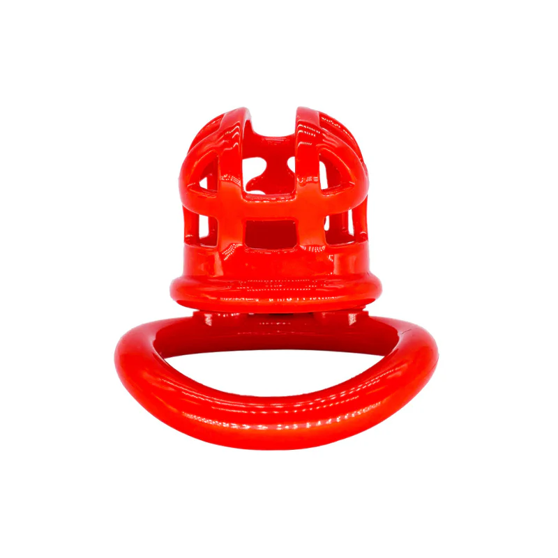 Cuckold Nub - Plus Size: Resin Cock Cage (50 mm) - Image 12