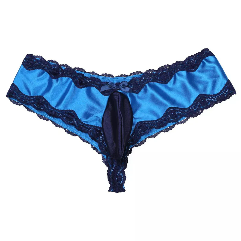 Frilly Lace Sissy Pouch Panties