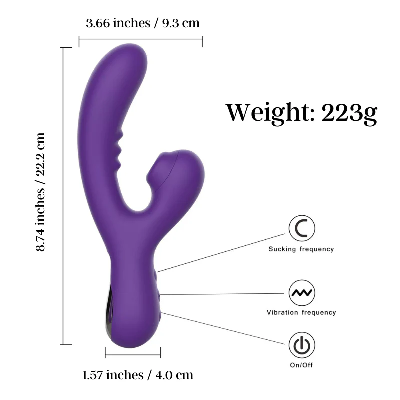 Joanna - Sleek Rabbit Vibrator - Image 3