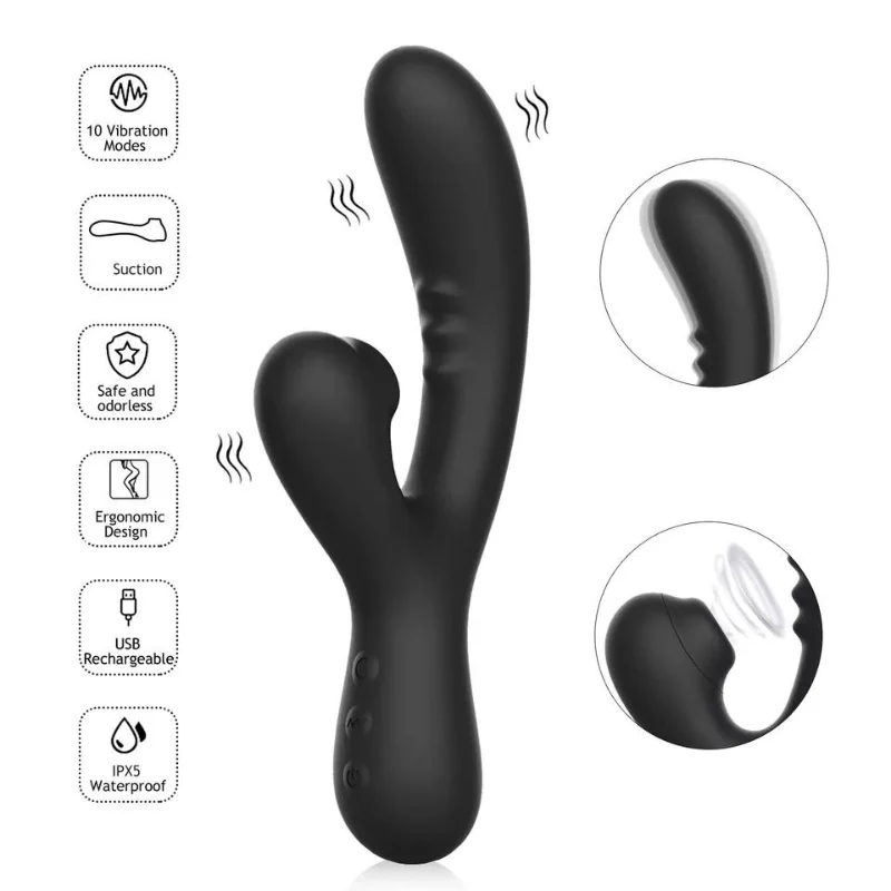 Joanna - Sleek Rabbit Vibrator - Image 5