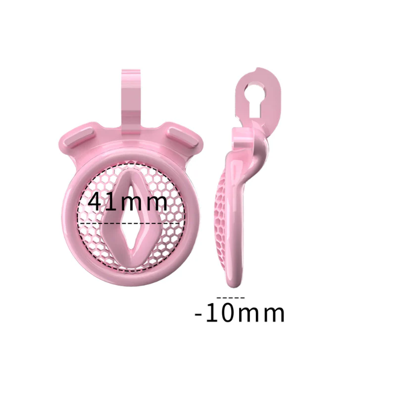 Resin Clitty Dungeon: Extreme Inverted Micro Resin Chastity Cage - Image 5