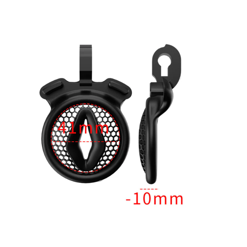 Resin Clitty Dungeon: Extreme Inverted Micro Resin Chastity Cage - Image 6