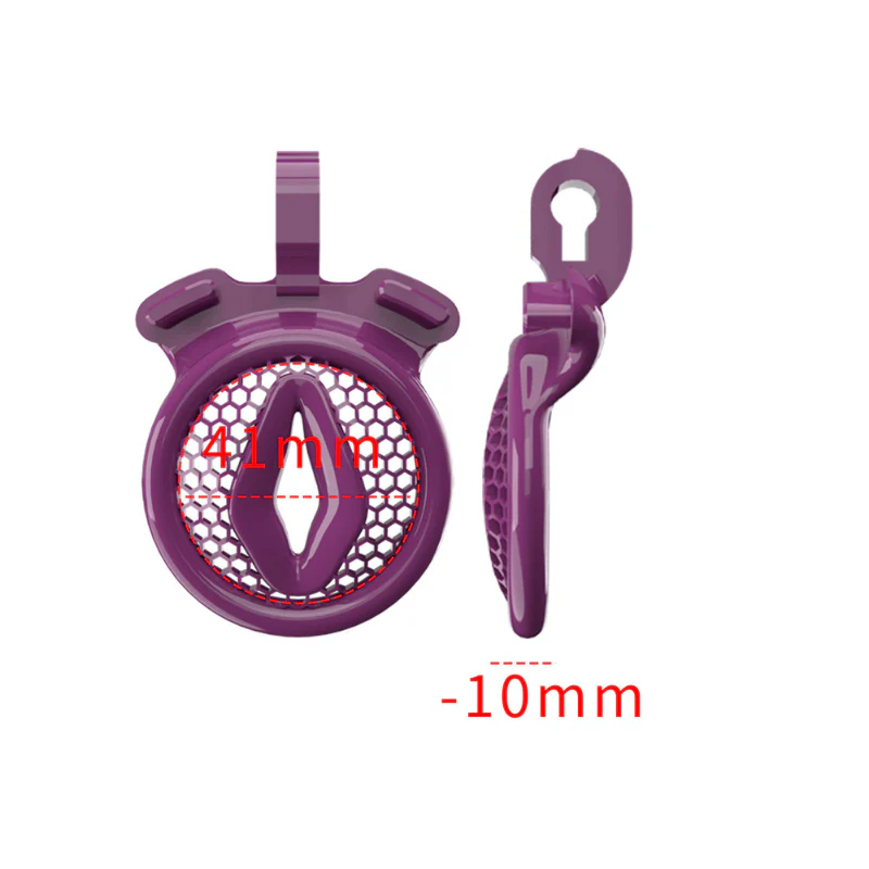 Resin Clitty Dungeon: Extreme Inverted Micro Resin Chastity Cage - Image 8