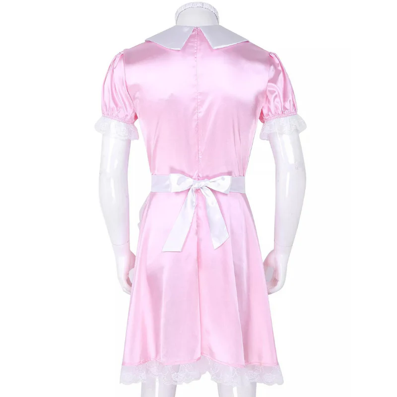 Sissy Cara: Pink French Maid Sissy Set (3 Piece Set) - Image 3