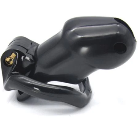 Sissy For Her - Black Resin Chastity Belt - Image 3