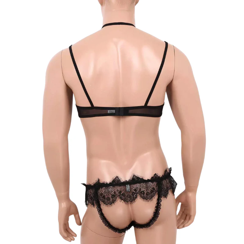 Sissy Nikki: 2 Piece Sissy Set (Bra + Panties) - Image 4