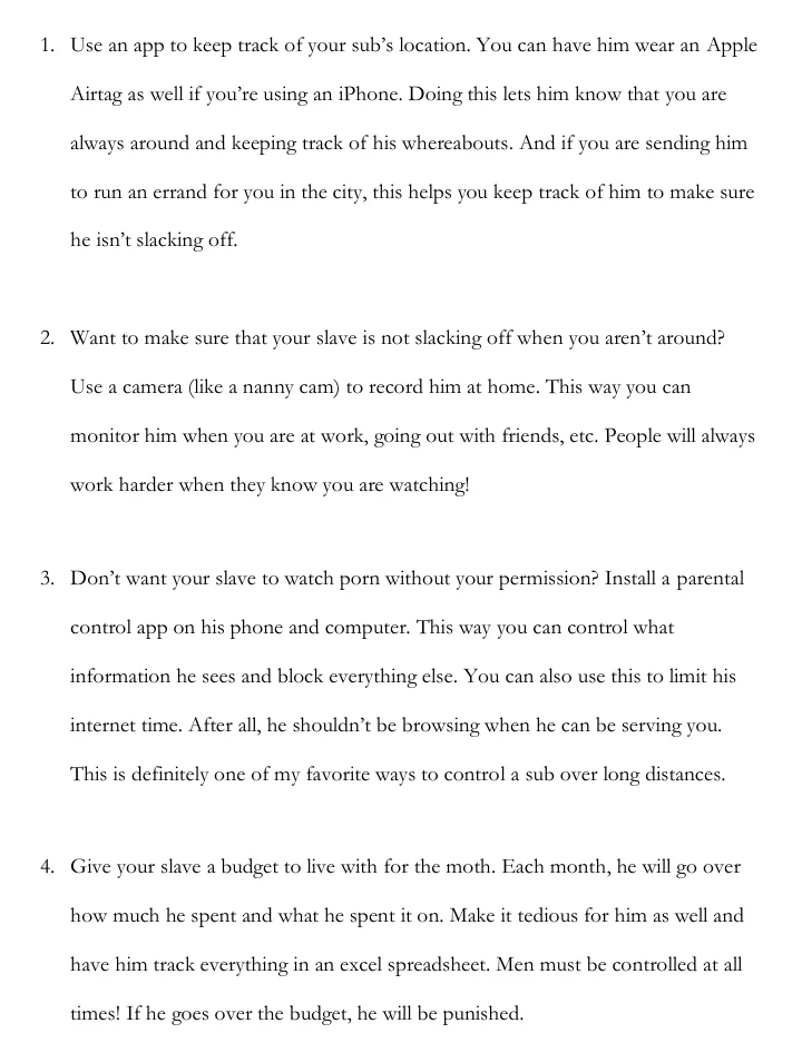 Sub Control: How To Control Your Sub (100 Ideas For Total Domination) - eBook PDF - Image 2
