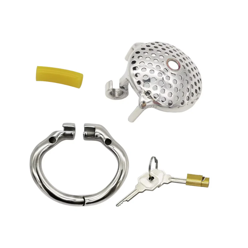 The Captive Beta: Micro Steel Cock Cage (12.5 mm) - Image 3