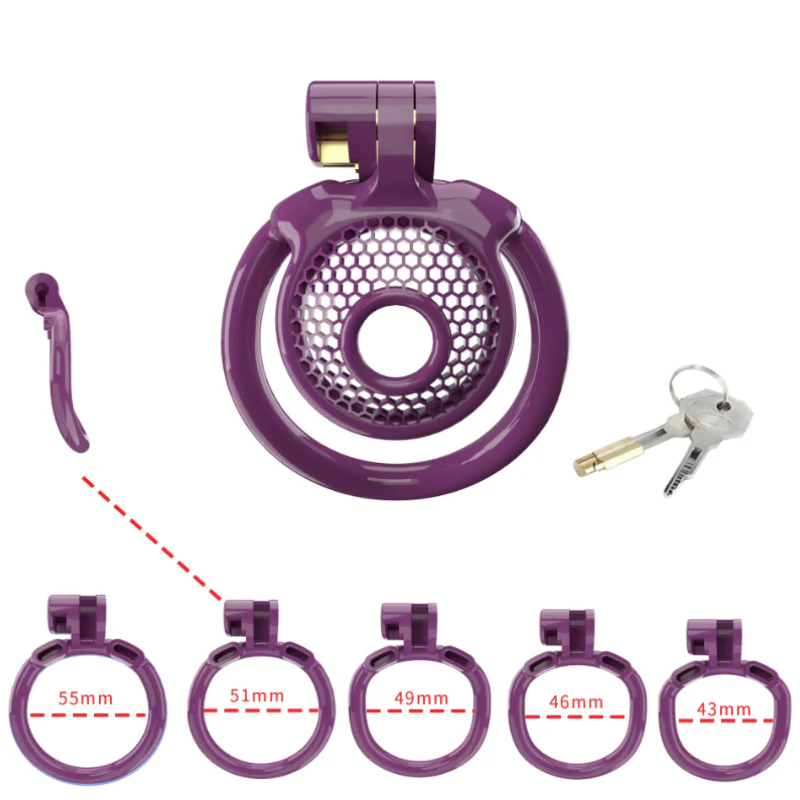 The Clitty Jail: Extreme Micro Cock Cage (14 mm) - Image 4