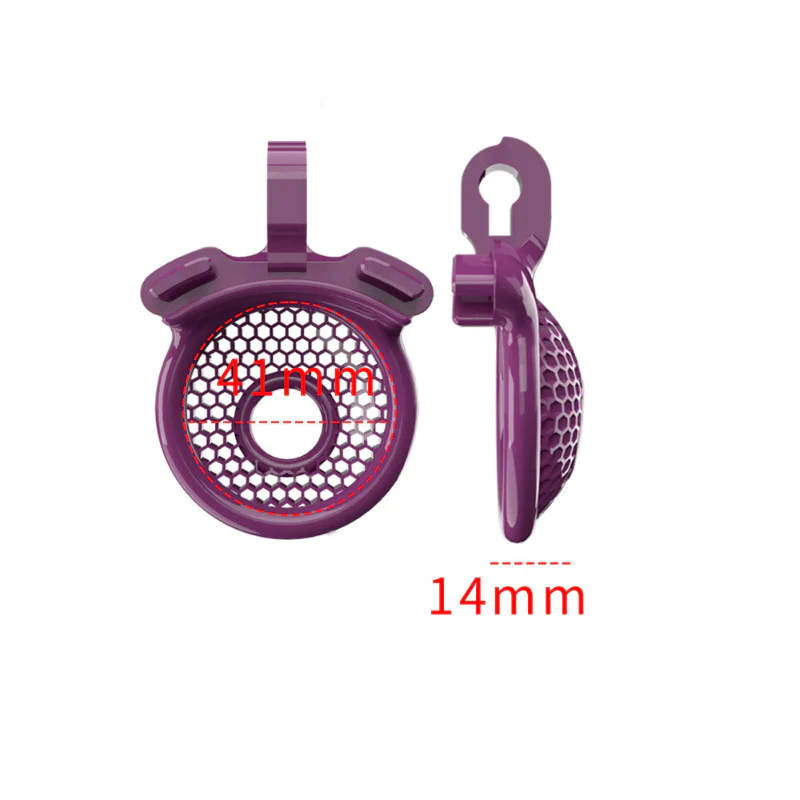 The Clitty Jail: Extreme Micro Cock Cage (14 mm) - Image 5
