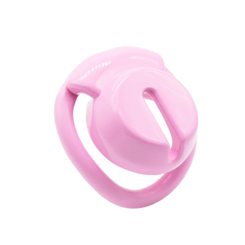 The Cuck Compactor: Flat Resin Chastity Cage (33 mm) - Image 2