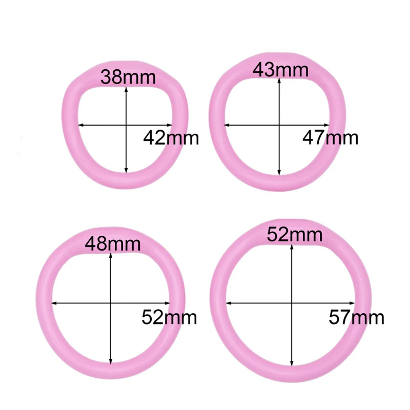 The Cuck Compactor: Flat Resin Chastity Cage (33 mm) - Image 4