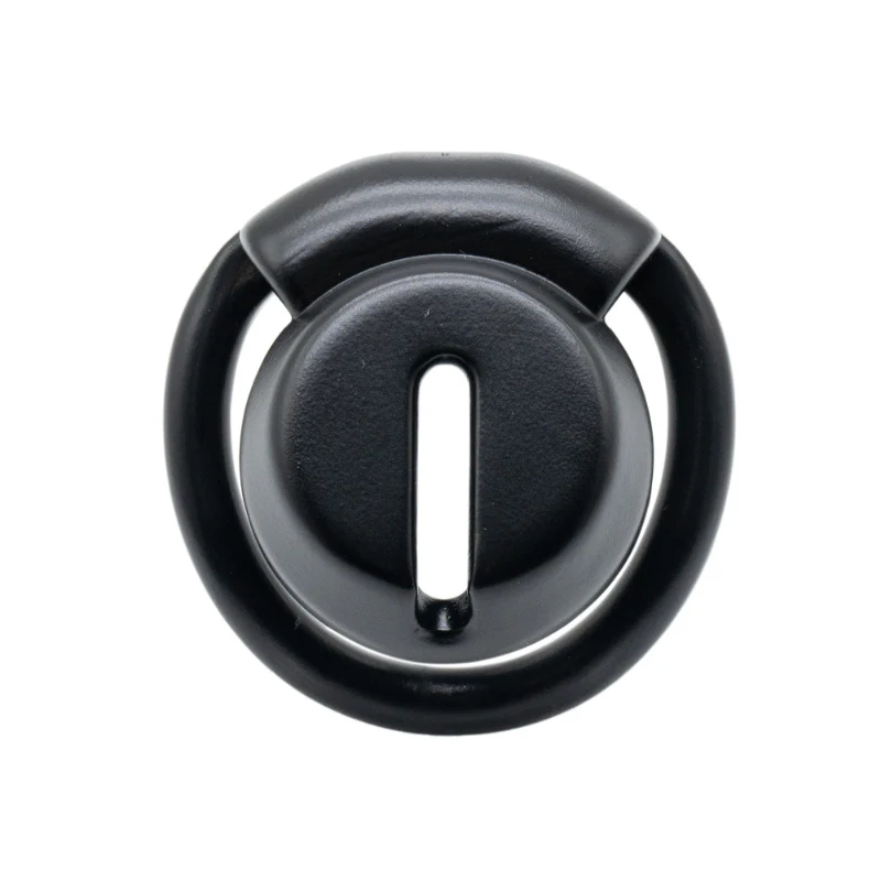 The Cuck Compactor: Flat Resin Chastity Cage (33 mm) - Image 5