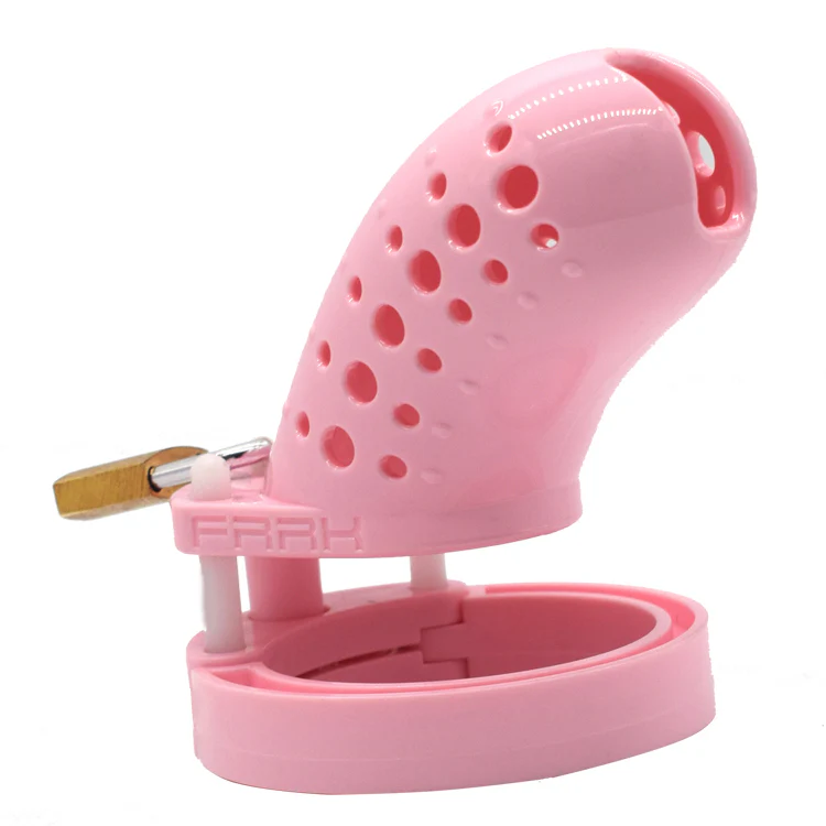 The Cuck Holder - Pink Chastity Cage - Image 3