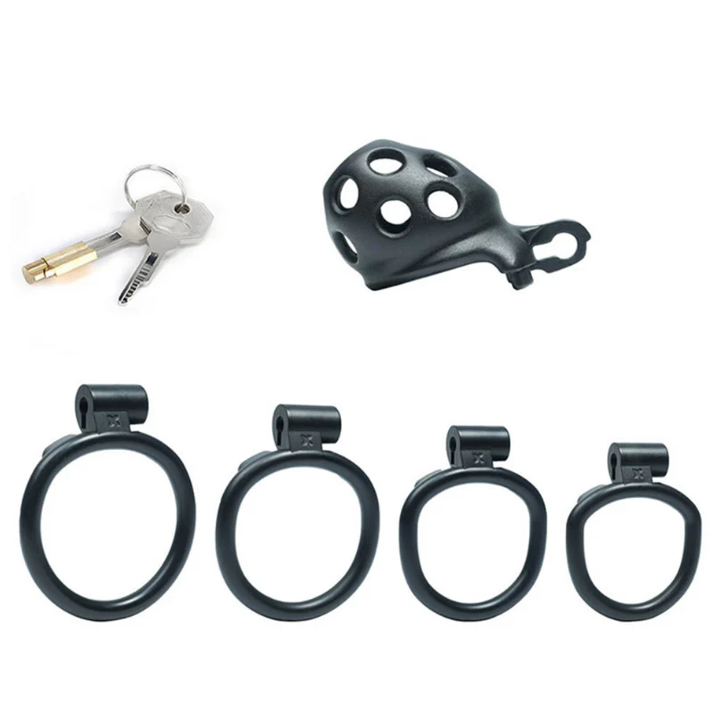 The Cuckold Prison: Minus Edition (Micro Resin Cock Cage) - Image 5