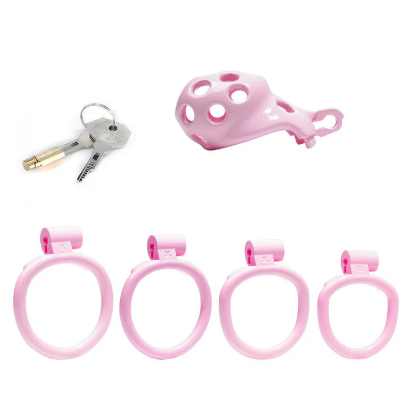 The Cuckold Prison: Plus Edition (Micro Resin Cock Cage) - Image 5