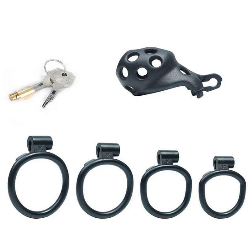 The Cuckold Prison: Plus Edition (Micro Resin Cock Cage) - Image 7