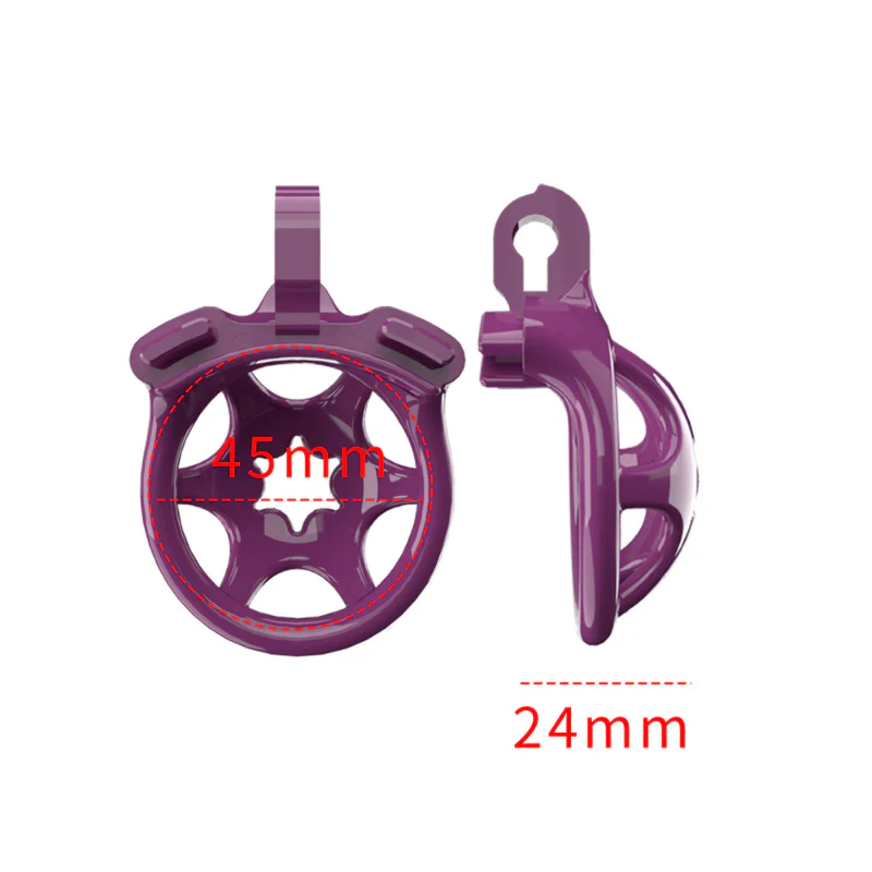 The Cuckold Trap: Micro Cock Cage For Betas (24 mm) - Image 6
