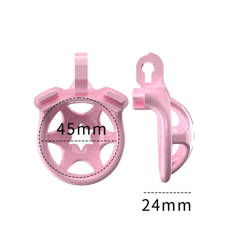 The Cuckold Trap: Micro Cock Cage For Betas (24 mm) - Image 9