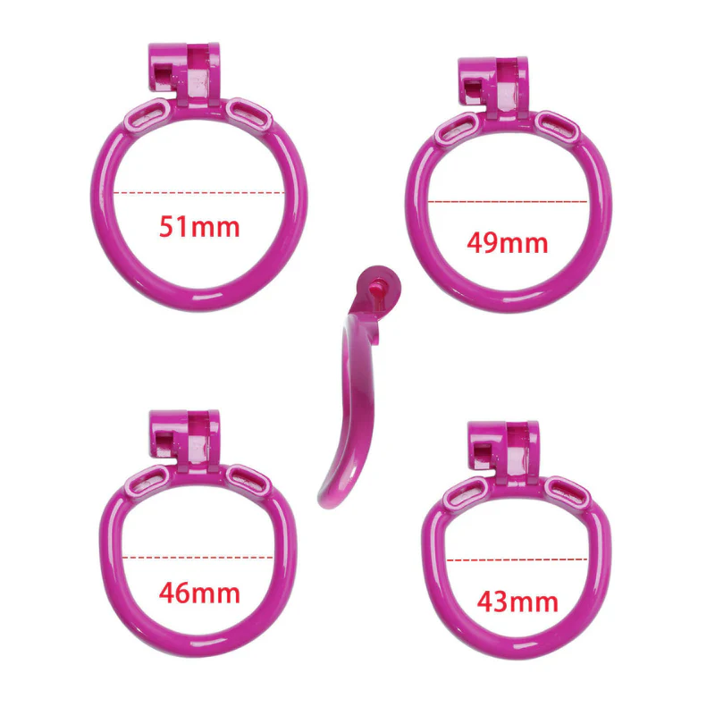 The Cucky Cage: Plus Edition (Resin Micro Chastity Cage) - Image 6