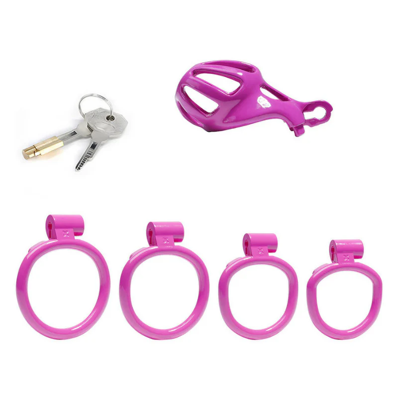 The Cucky Cage: Plus Edition (Resin Micro Chastity Cage) - Image 7