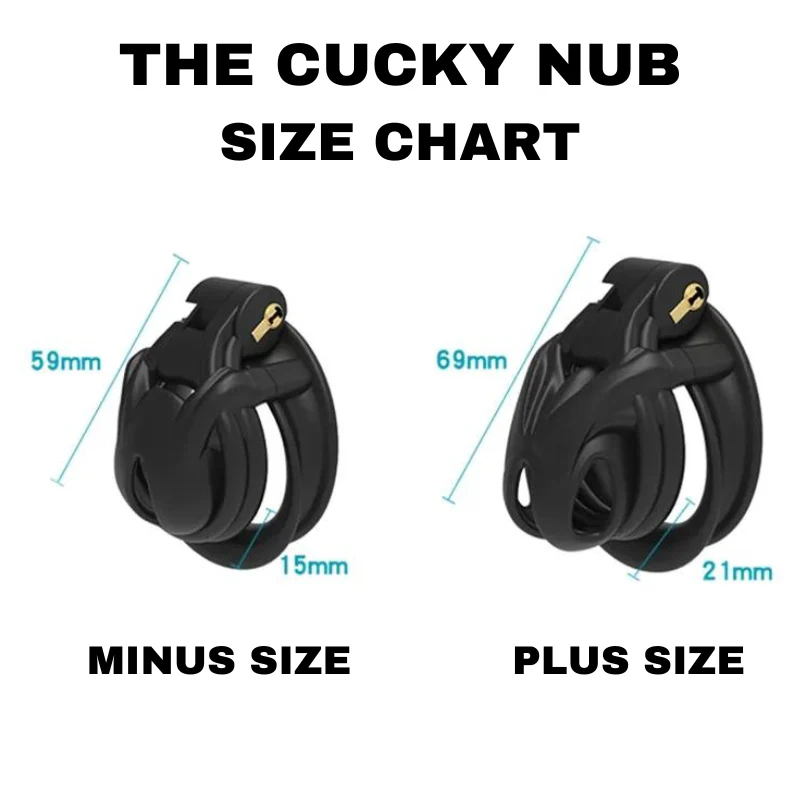 The Cucky Nub: Resin Chastity Cage - Image 6
