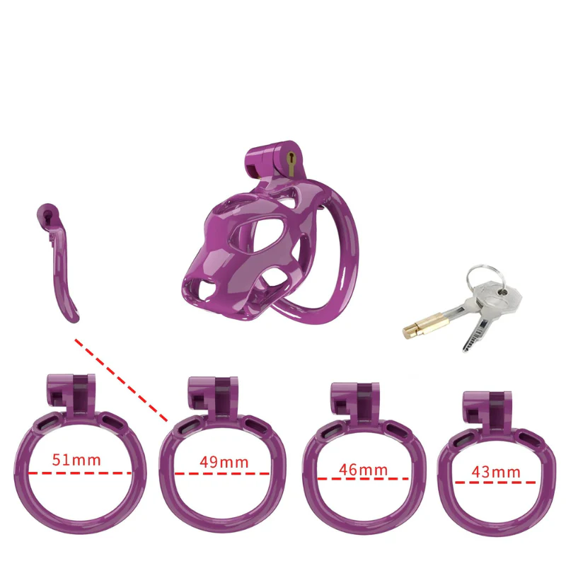 The Desperate Cucky Resin Chastity Cage (45 mm) - Image 4