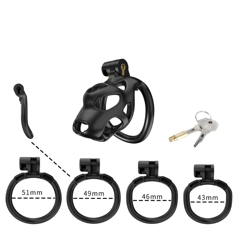 The Desperate Cucky Resin Chastity Cage (45 mm) - Image 6