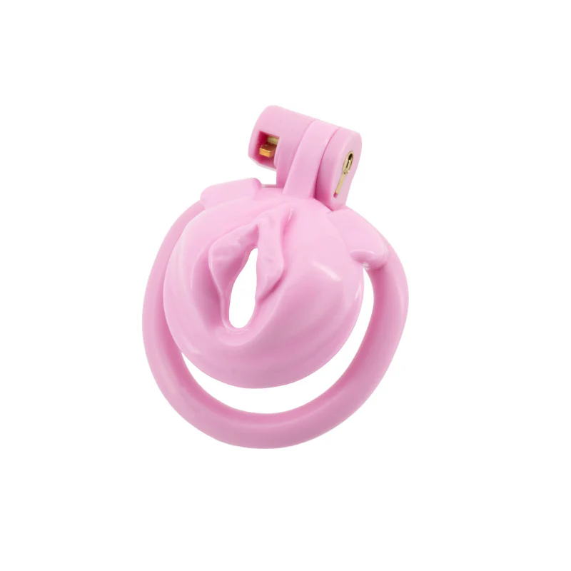 The Cuck Denier 2.0: Pussy Shaped Resin Cock Cage - Image 10