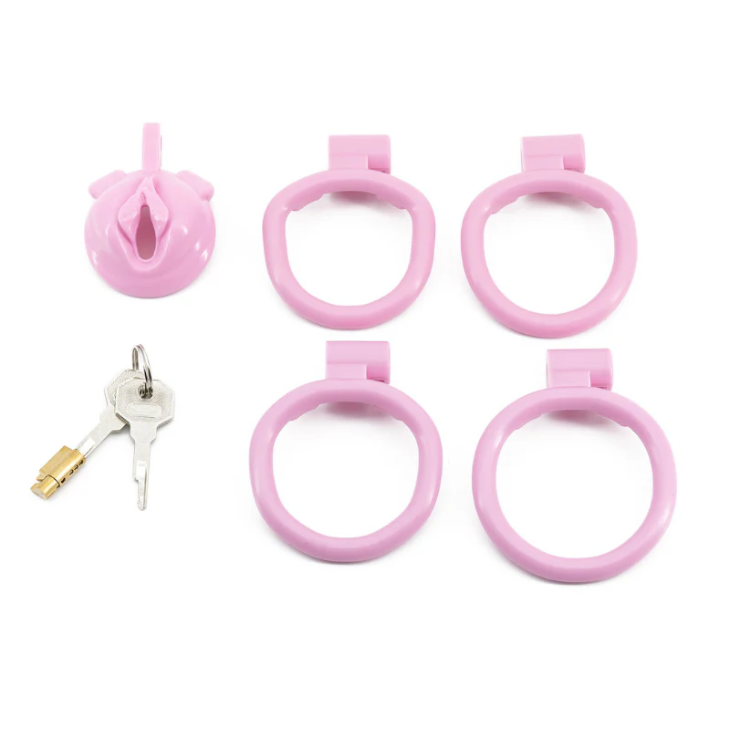 The Cuck Denier 2.0: Pussy Shaped Resin Cock Cage - Image 11