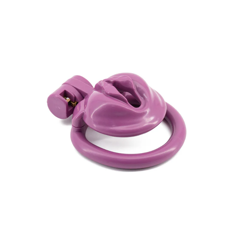 The Cuck Denier 2.0: Pussy Shaped Resin Cock Cage - Image 3
