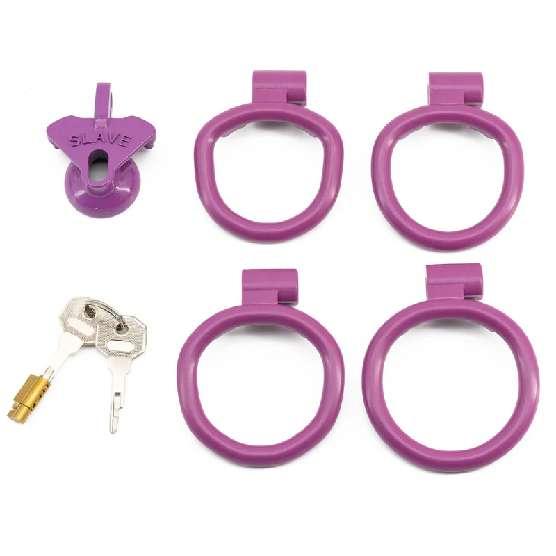 The Owned Slave: Tiny Resin Cock Cage (19 mm) - Image 10