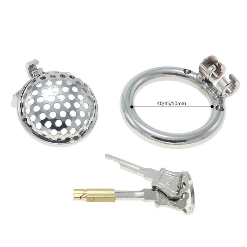 The Prison of Anguish: Micro Steel Cock Cage (15 mm) - Image 5