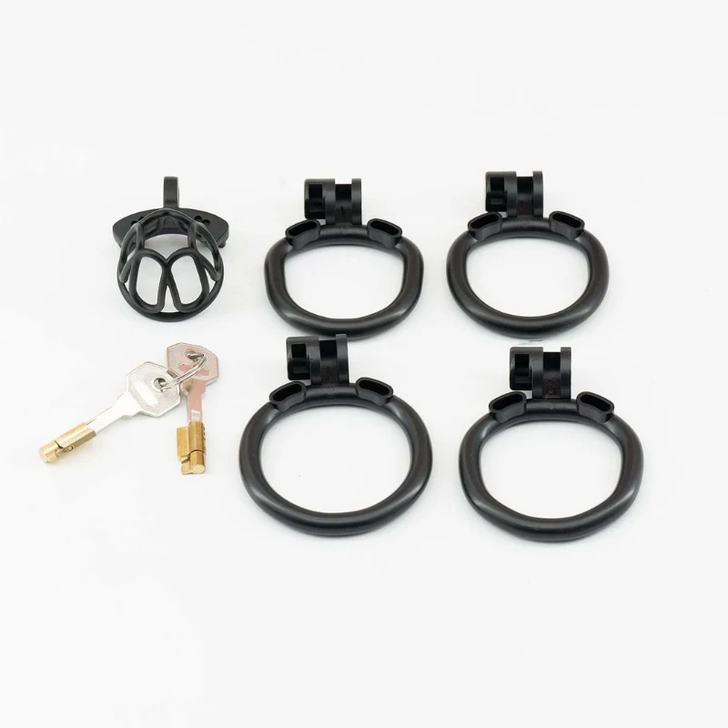 The Pussy-Free Beta: Resin Cock Cage (34 mm) - Image 10