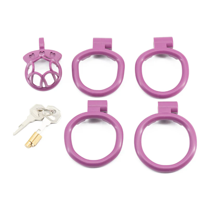 The Pussy-Free Beta: Resin Cock Cage (34 mm) - Image 15