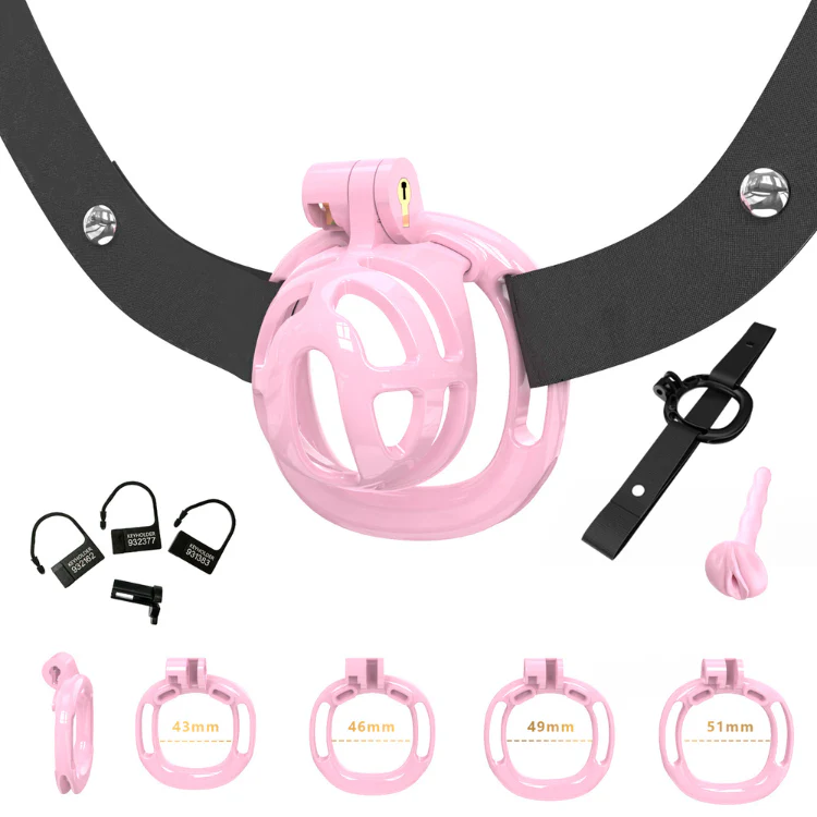 The Pussyless Beta: Micro Resin Cage With Straps - Image 3