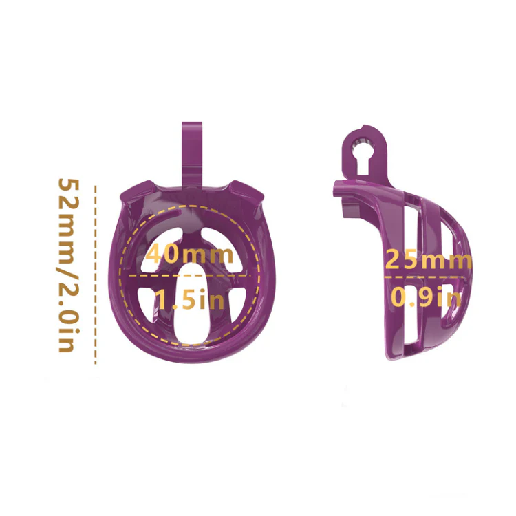 The Pussyless Beta: Micro Resin Cage With Straps - Image 5