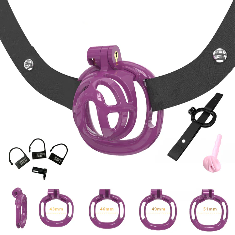 The Pussyless Beta: Micro Resin Cage With Straps - Image 6