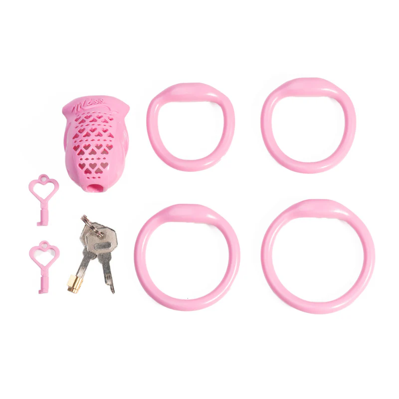 The Sissy Agonizer: Long-Term Pink Resin Cage - Image 4