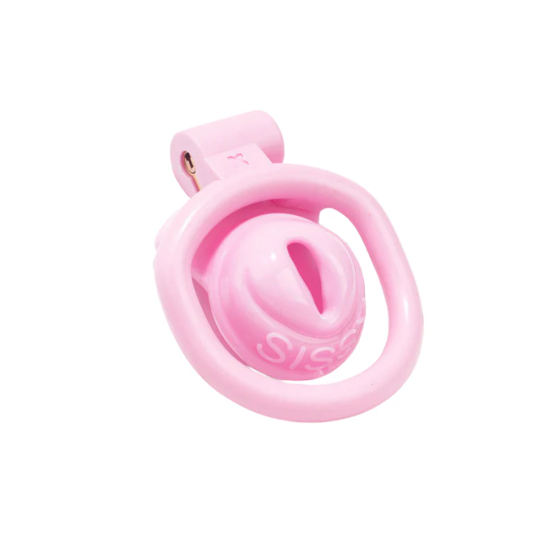 The Sissy Bitch: Extreme Pink Pussy Sissy Cage (15 mm) - Image 4