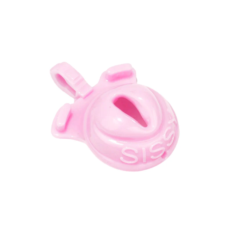 The Sissy Bitch: Extreme Pink Pussy Sissy Cage (15 mm) - Image 5