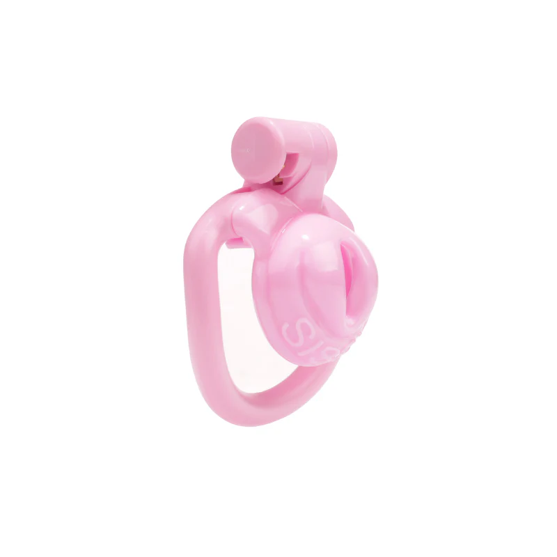 The Sissy Bitch: Extreme Pink Pussy Sissy Cage (15 mm) - Image 7